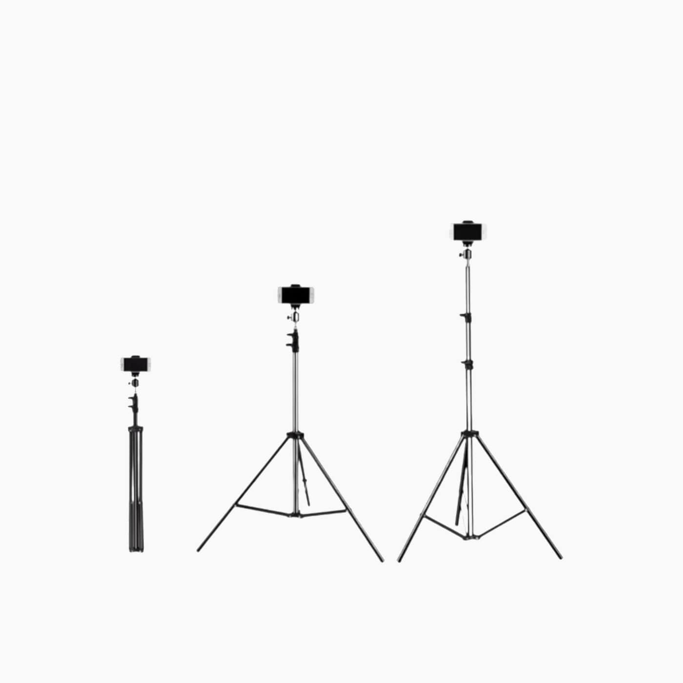 C.JO Portable Folding Tripod Mini With Phone Holder