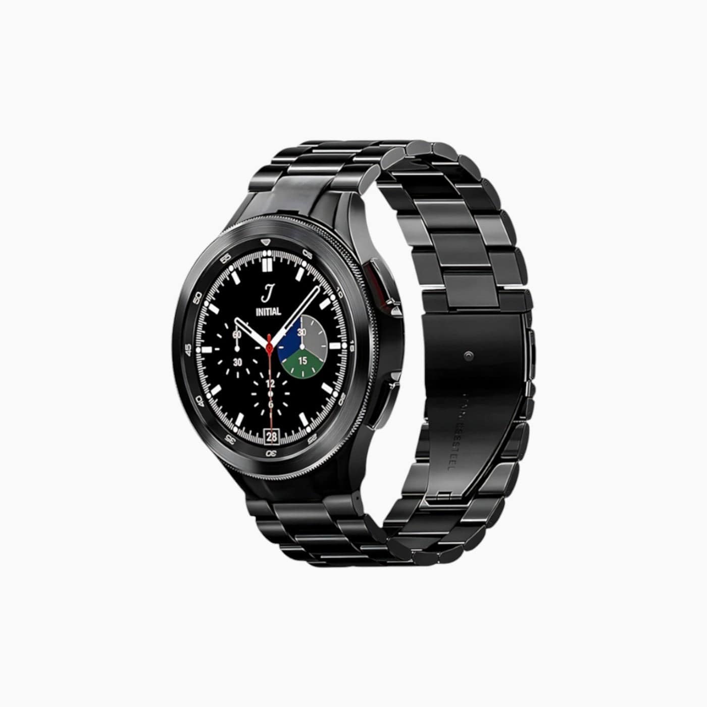 Samsung Three Bead Stainless Steel Metal Watch Band