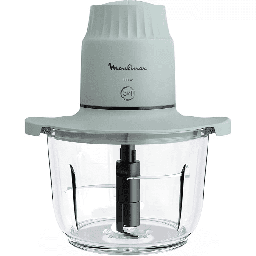 Moulinex Chopper 4Blades, 1Lit, 500Watts, Glass