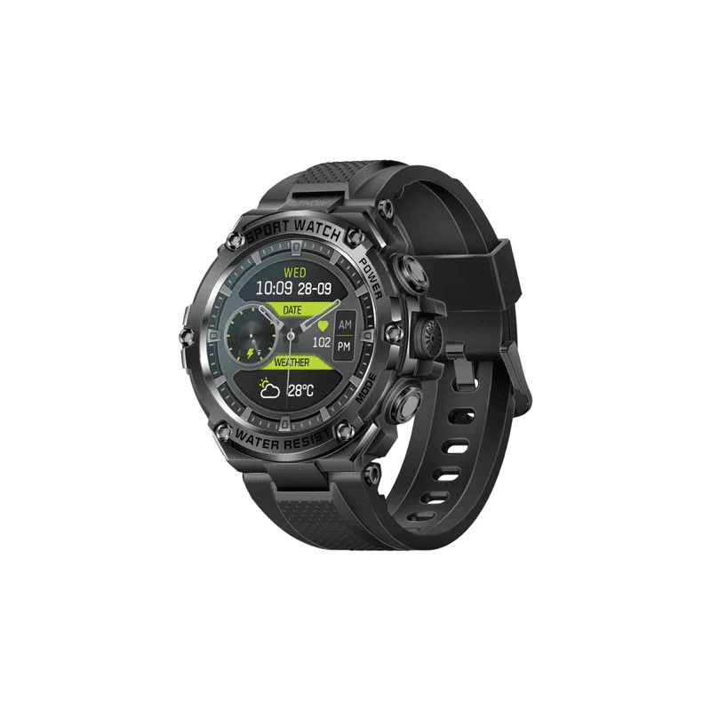 Promate Round Smart Watch, Grey