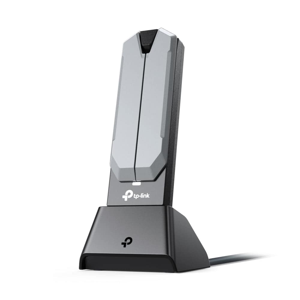 Tp-Link Wireless USB Adapter, WiFi 7 High Gain, Grey