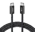 Anker ZOLO USB-C to USB-C Cable Braided andDirt (1m,3.3FT 240W) Black