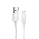 Anker 322 USB-A to USB-C Cable (3ft Braided) White