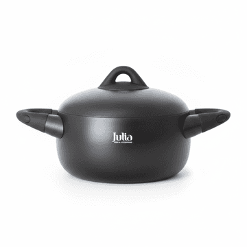 طنجرة Black Tec بغطاء - Julia