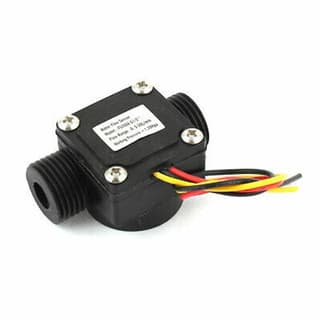 Flow rate water sensor