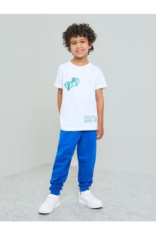 Boys Graphic Print Cotton T-Shirt