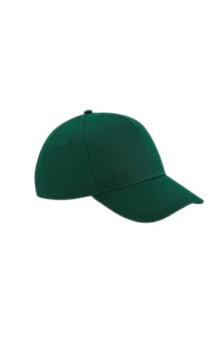 Beechfield Unisex Ultimate 6 Panel Cap - Bottle Green