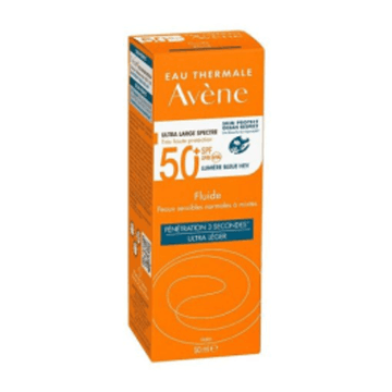 Avene Sunblock Fluid For Sensitive Skin SPF 50+ 50ml
