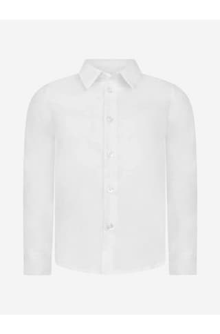 Boys Cotton Long Sleeve Branded Shirt