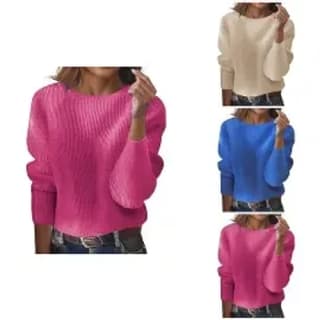 Women's Soft Knit Pullover Sweater