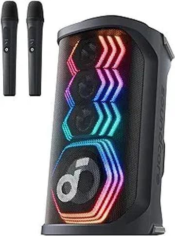 مكبر صوت 200W بصوت جهير واضح لملء المساحات الكبيرة من Anker