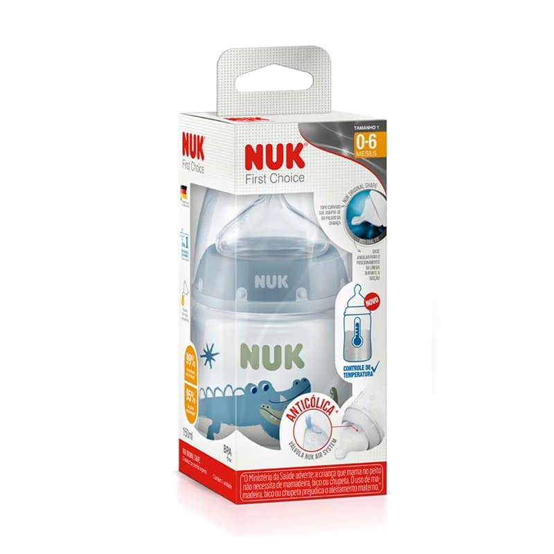 NUK First Choice Plus Bottle 150ml 0-6M