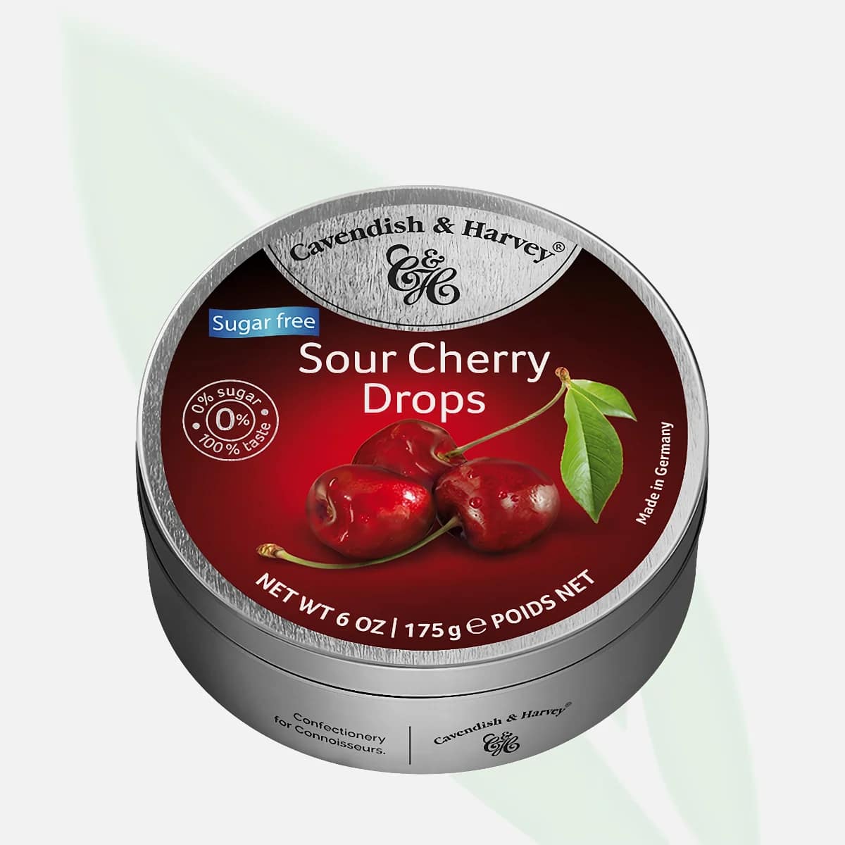 Cavendish & Harvey Double Fruit Drops Cherry With Lime Filling 175g
