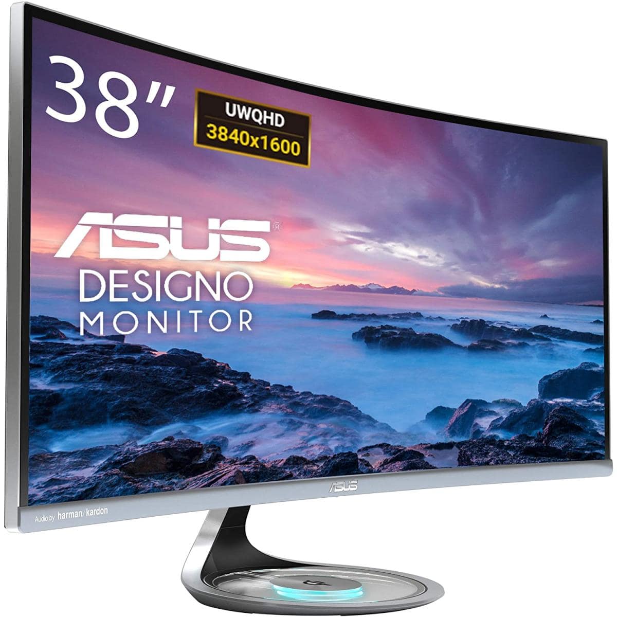 ASUS Designo Curve MX38VC 38" IPS 4K Eye Care with Qi Charging