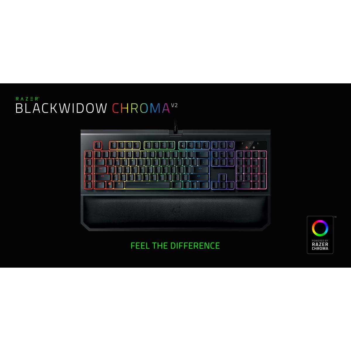 Razer BlackWidow Chroma V2 Gaming Keyboard (Orange)