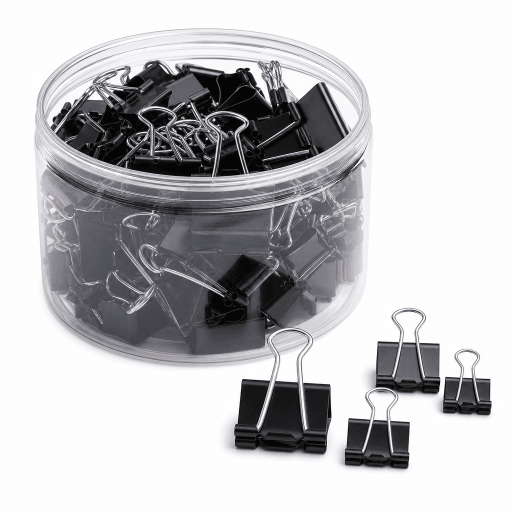 Amazon Basics Binder Clips 48‑Pack
