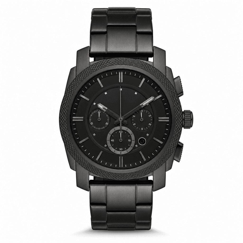 Fossil Machine Chronograph Black