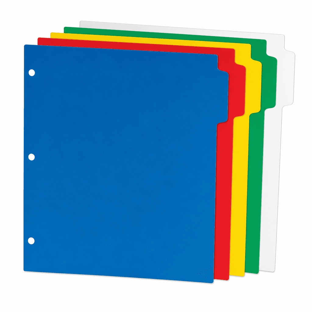 Avery Big Tab Dividers 5‑Pack