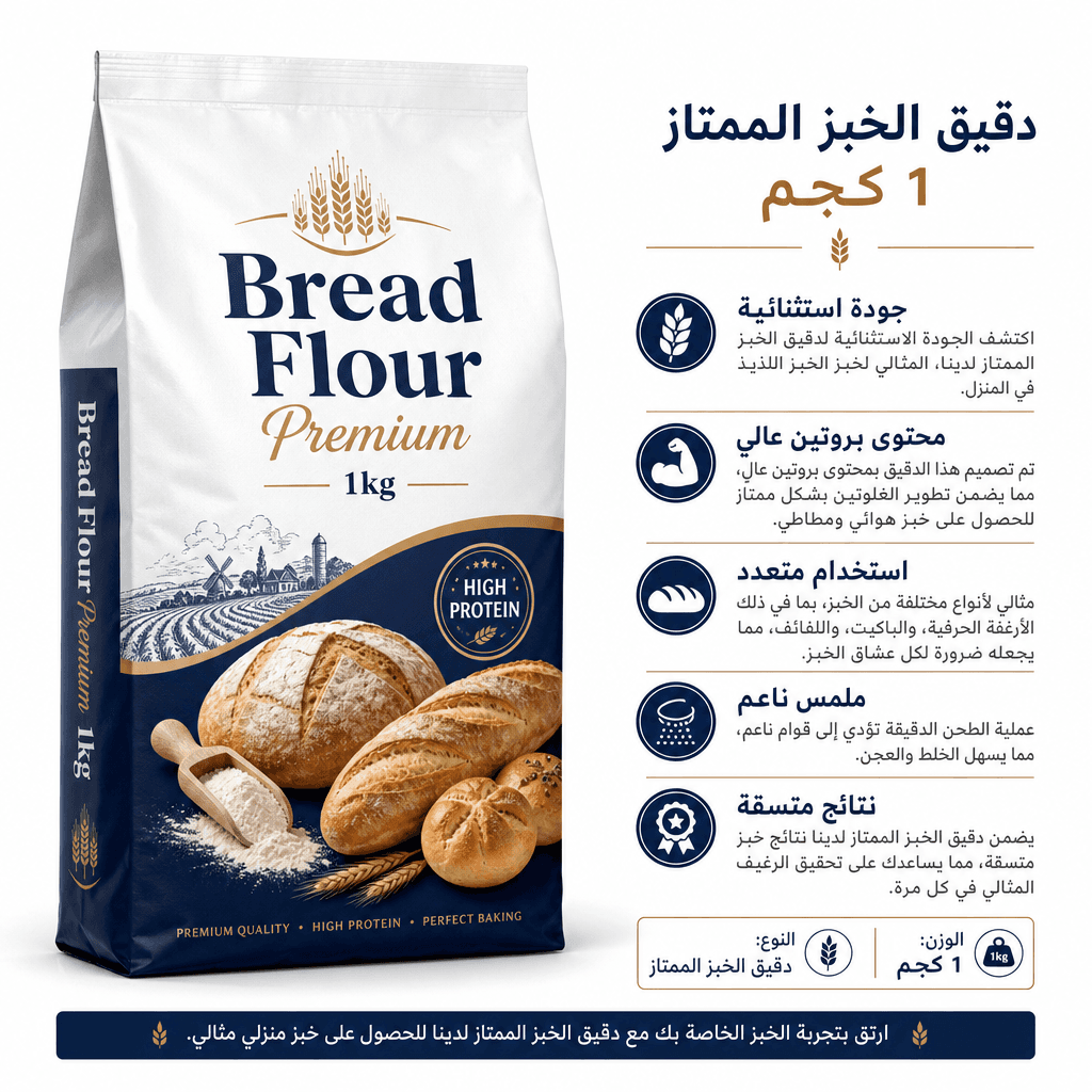 Bread Flour Premium 1kg