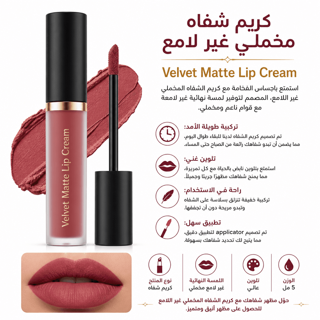 Velvet Matte Lip Cream