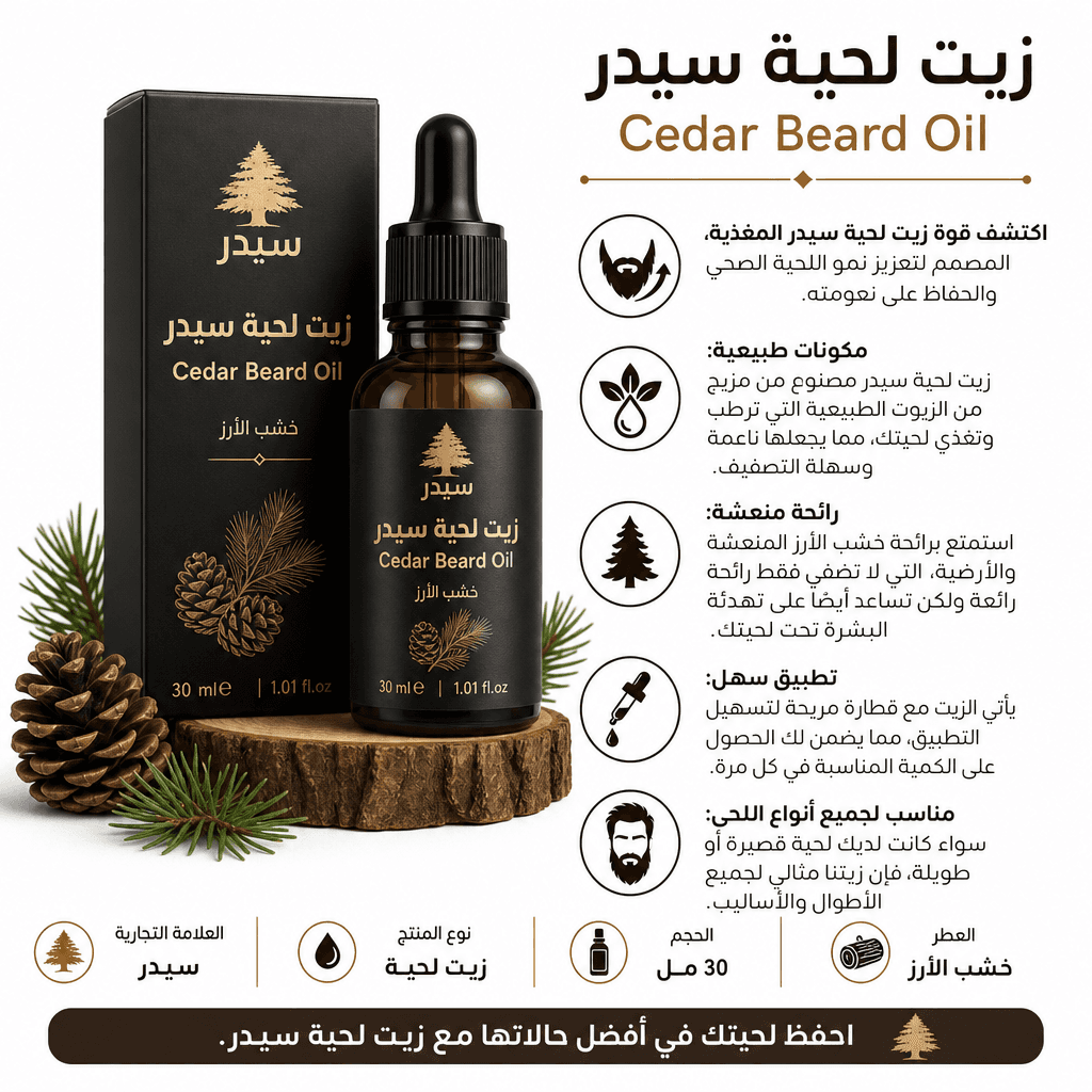 Cedar Beard Oil