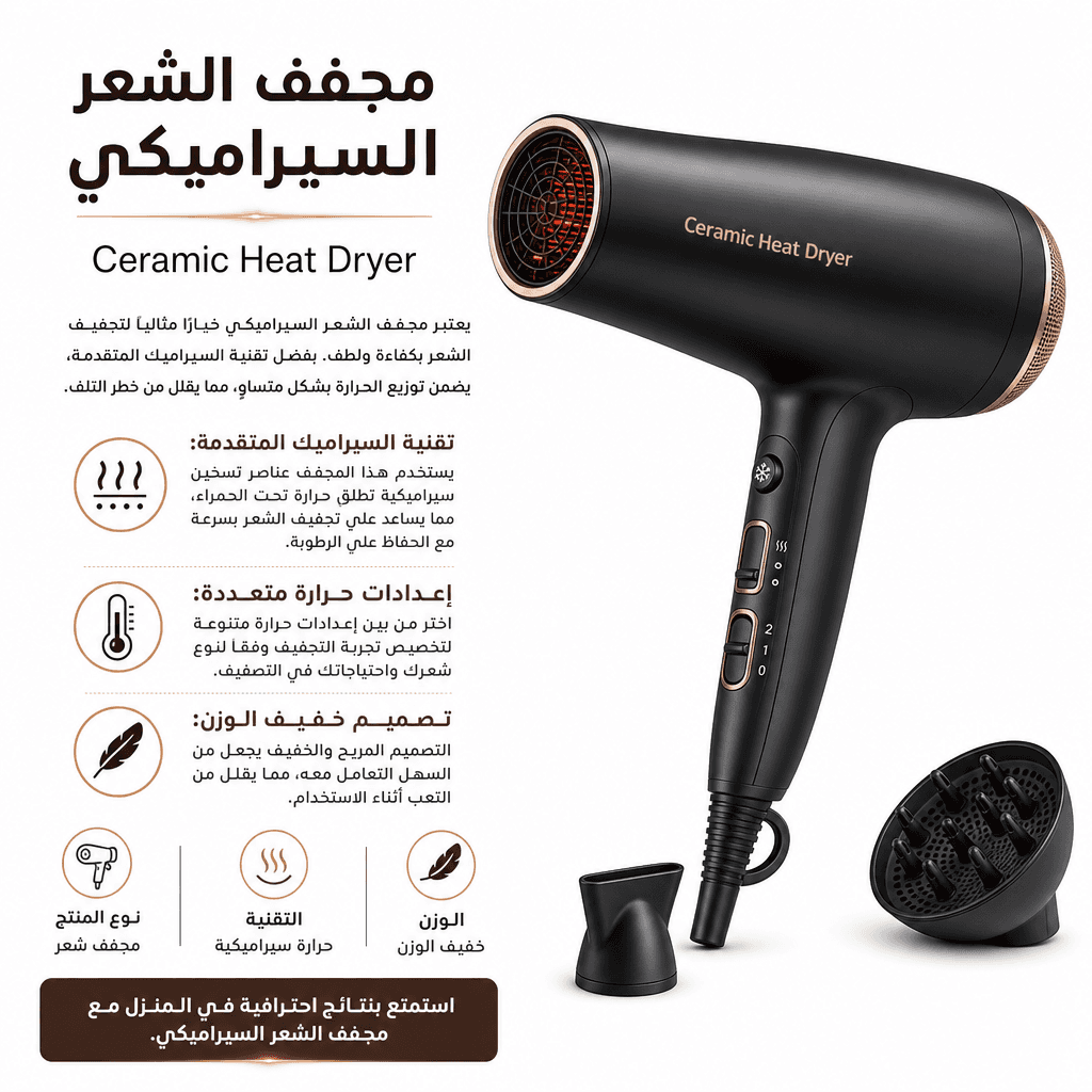 Ceramic Heat Dryer