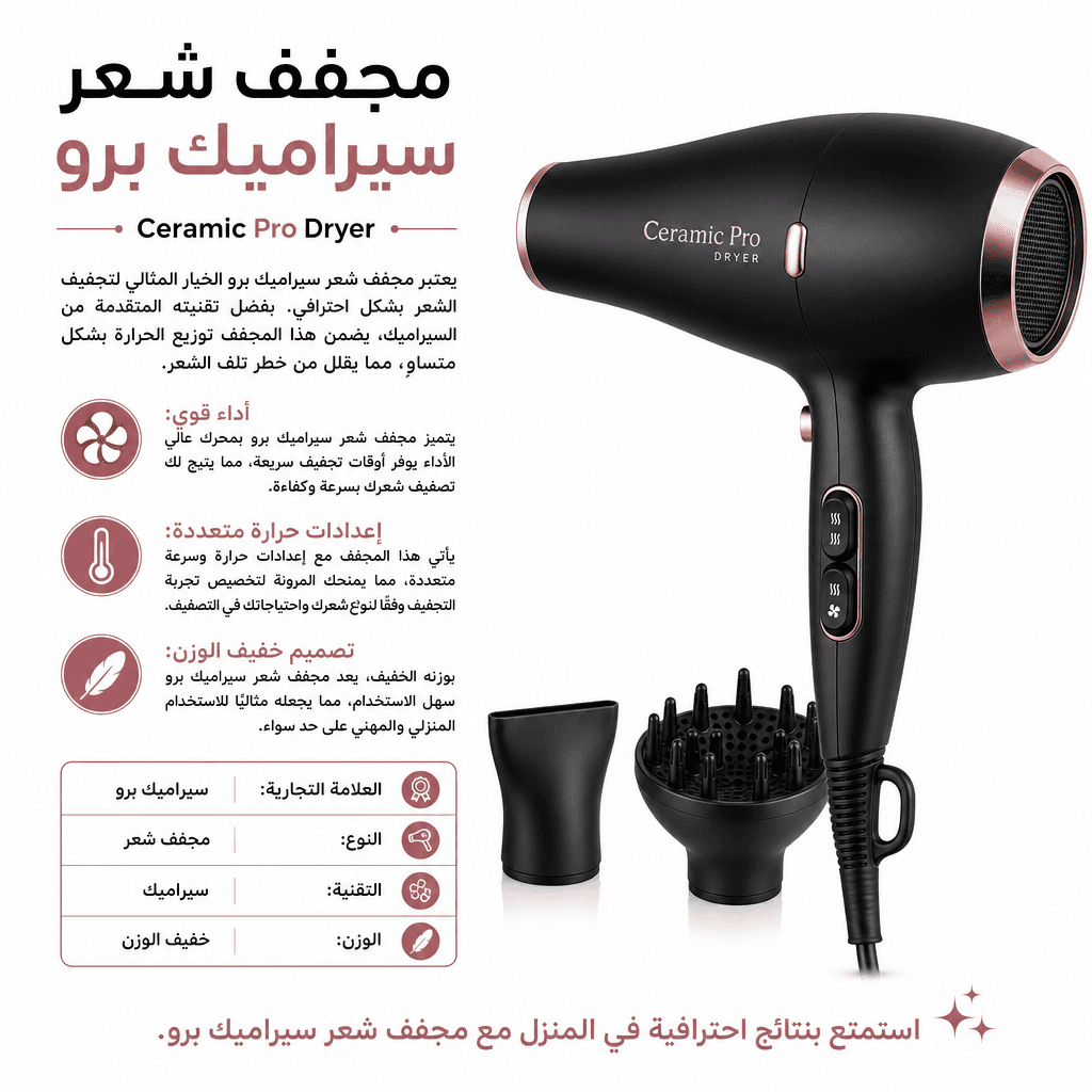 Ceramic Pro Dryer