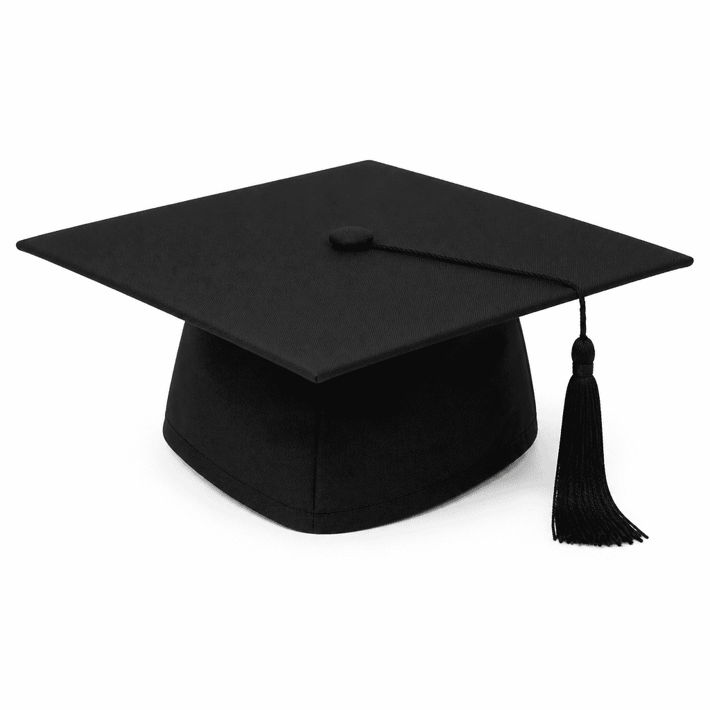 Graduation Cap Black
