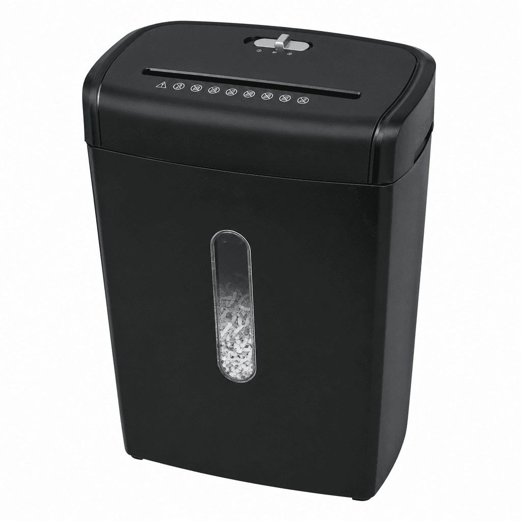 Amazon Basics 12‑Sheet Micro‑Cut Shredder
