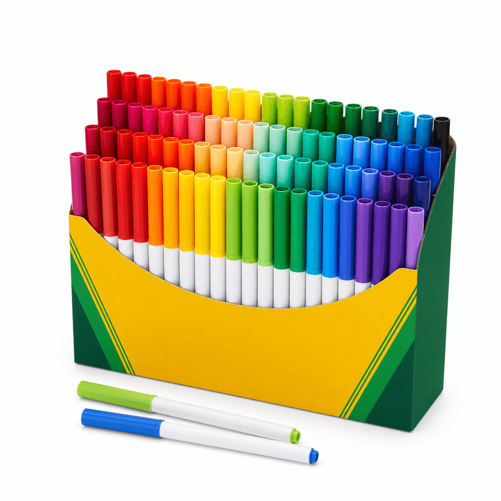Crayola Super Tips Markers 50‑Pack