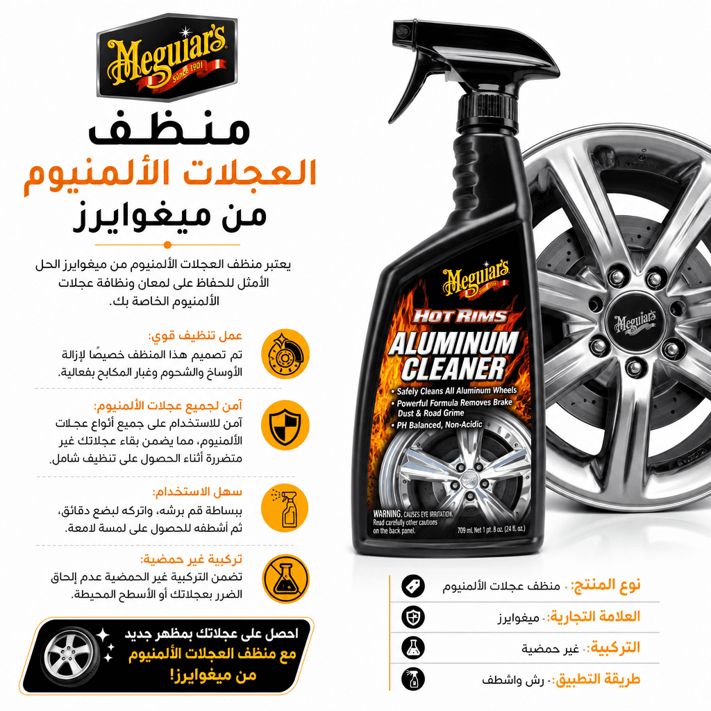 Meguiar’s Hot Rims Aluminum Cleaner