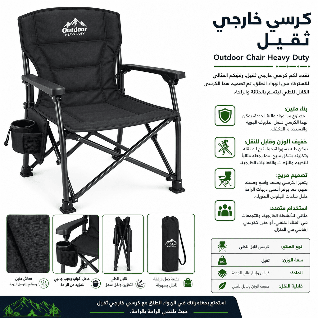 Outdoor Chair Heavy Duty