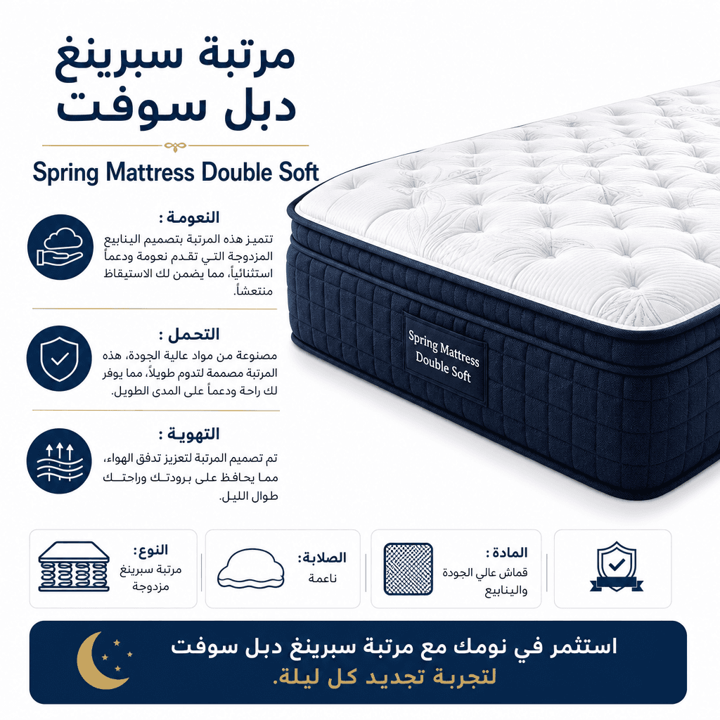 Spring Mattress Double Soft