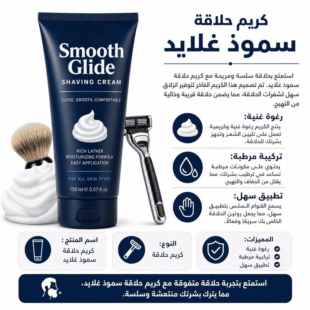 Smooth Glide Shaving Cream