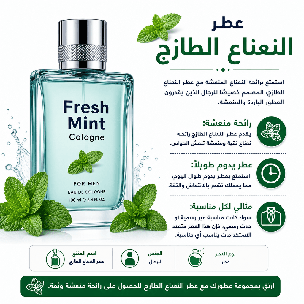 Fresh Mint Cologne