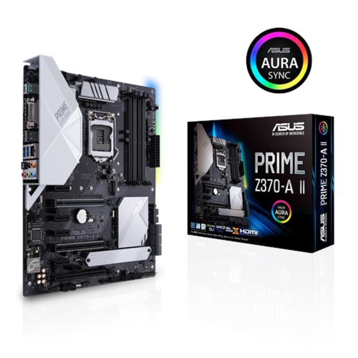 Asus PRIME Z370-A II - Motherboard - ATX - LGA1151 Socket