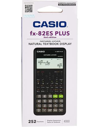 Casio FX82ES Plus 252 Functions Scientific Calculator